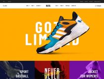 bootstrap响应式品牌运动鞋商城HTML5模板