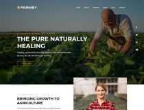 响应式食品农业种植基地网站HTML模板